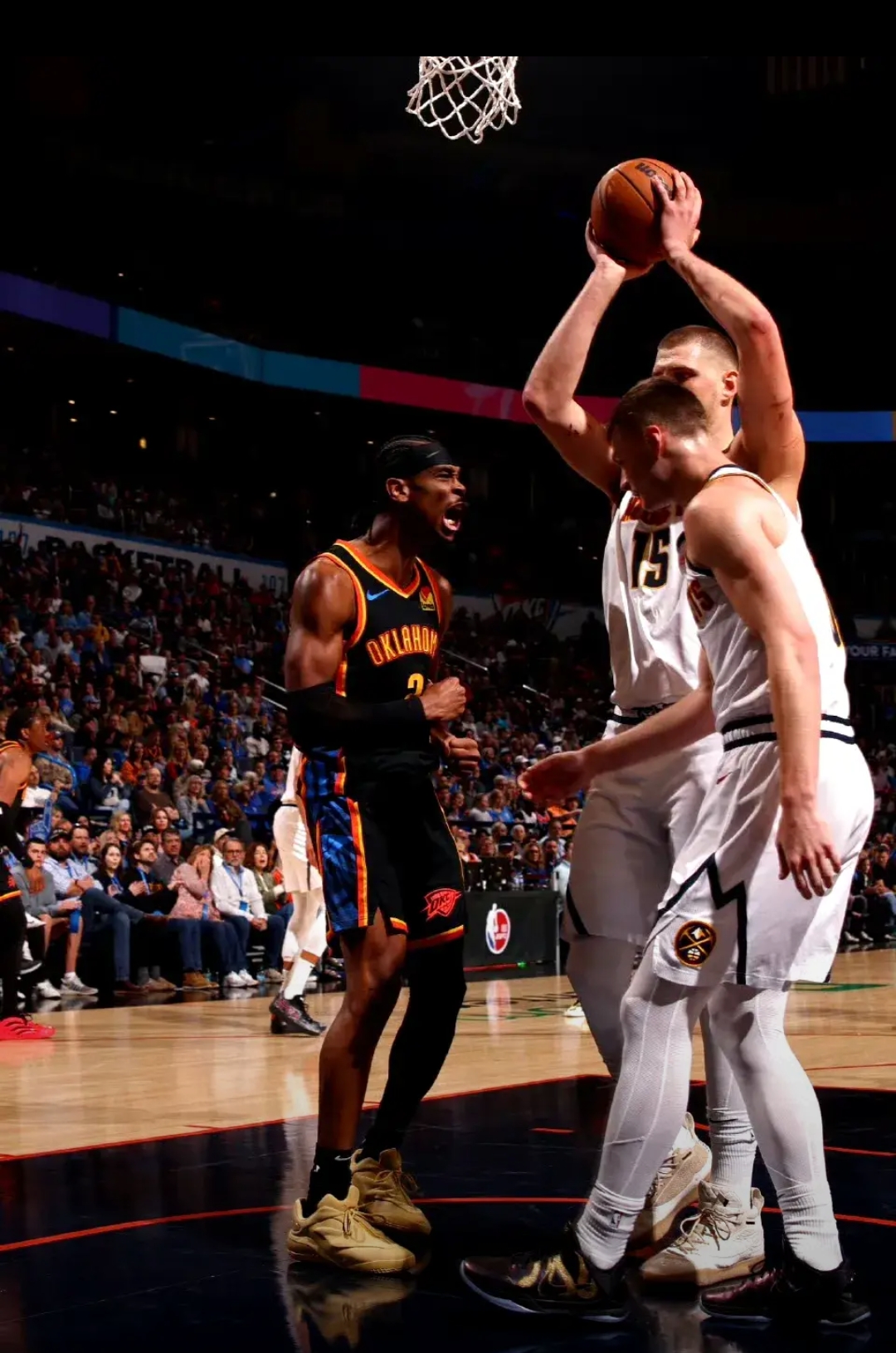 掘金力克黄蜂，利拉德统治全场