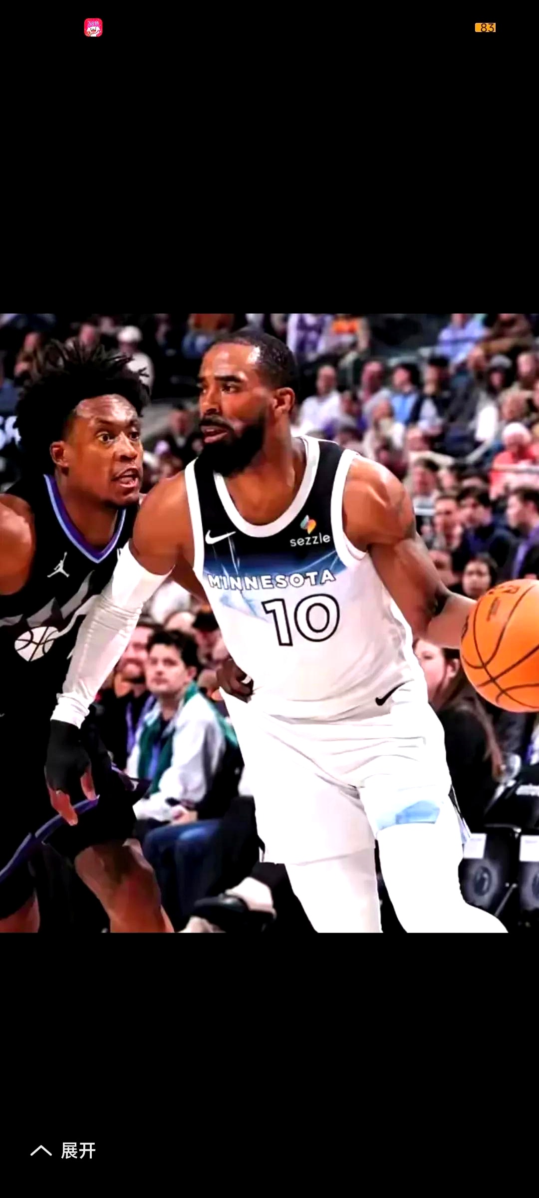 包含爵士力克篮网B队，波特统治全场的词条