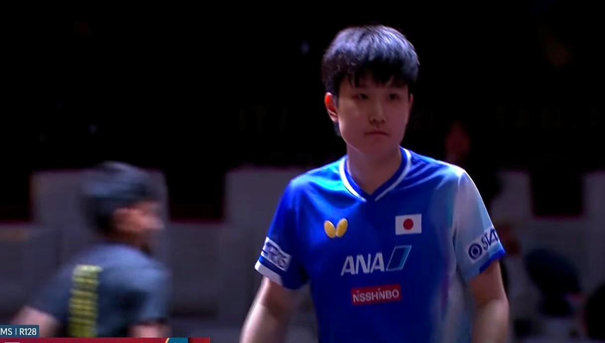 关于韩国乒乓球队鏖战英国乒乓球队，张本智和送出助攻的信息