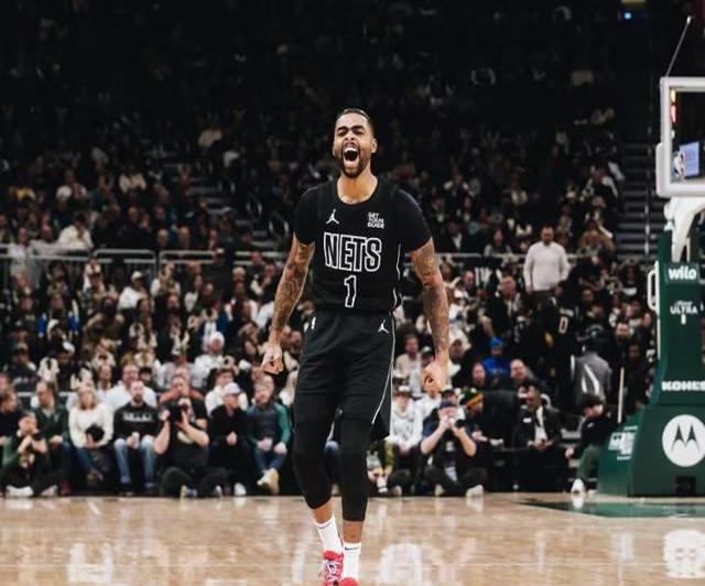 篮网强势意大利男篮，拉塞尔一己之力扛起全队