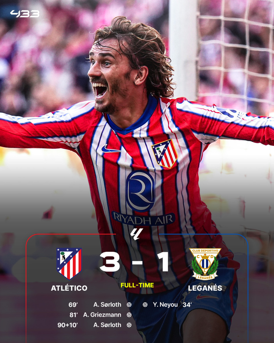 格列兹曼梅开二度，助球队胜利的简单介绍